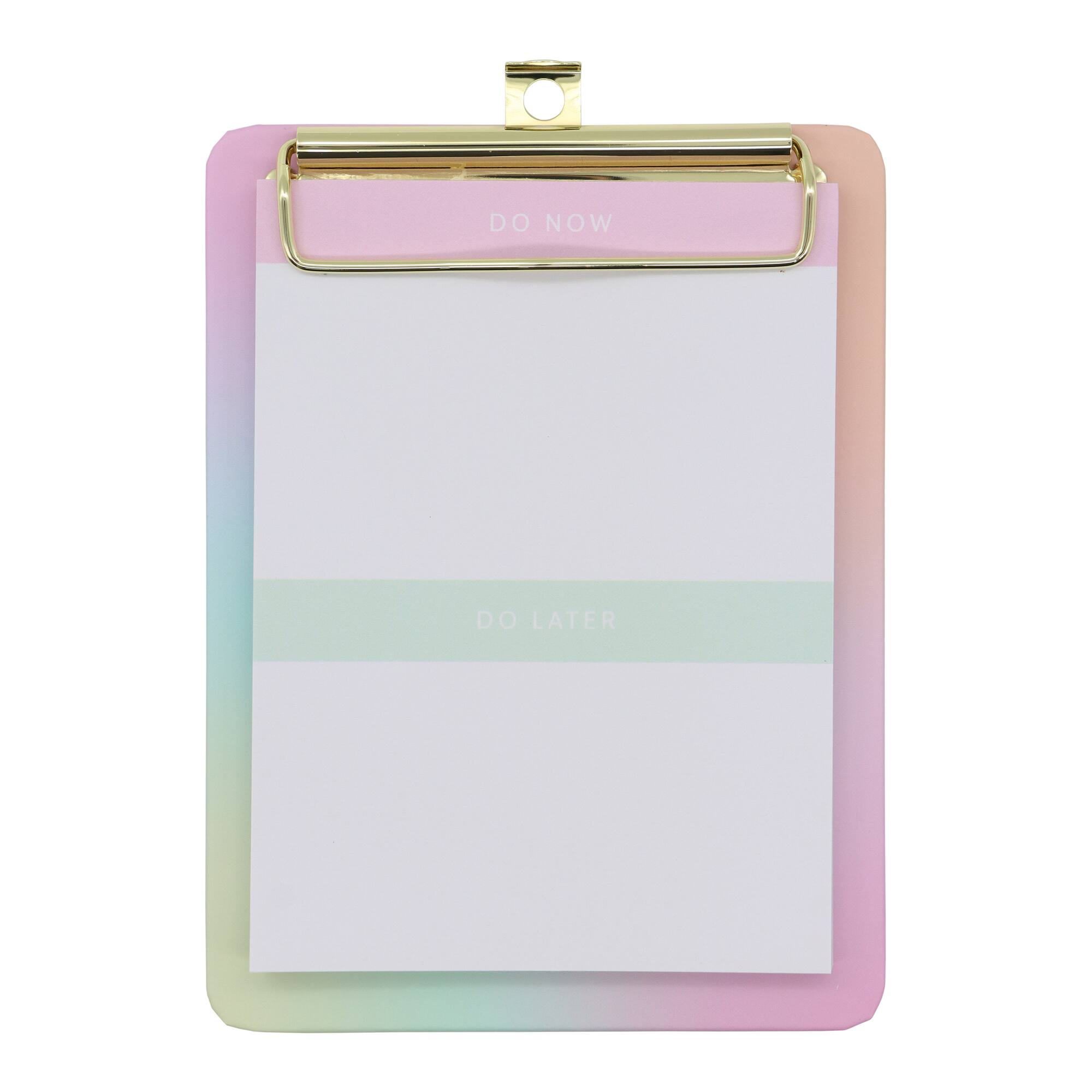 Assorted Clipboard & Notepad Set by Fab Finds, 1pc.